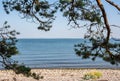 View of the shore of Tulliniemi and Gulf of Finland