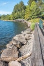 Gene Coulon Park Shoreline 2 Royalty Free Stock Photo