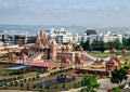 View of Shree Swaminarayan Mandir, Ambe Gaon in Pune .