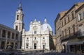 View of the Shrine of the Holy House of Loreto, Italy Royalty Free Stock Photo
