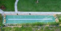 View of Shuffleboard Court Royalty Free Stock Photo