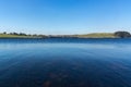 A view of Siblyback Lake in Cornwall, UK