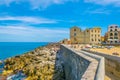 View of the sicilian city Cefalu, Italy