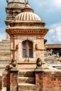 Siddhi Laxmi Shikara Temple, Durbar Square, Bhaktapur, Kathmandu Valley, Nepal Royalty Free Stock Photo