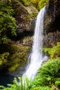 View from the side of lower south falls Royalty Free Stock Photo