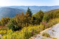 View from the side of Mount Greylock, Massachusetts Royalty Free Stock Photo