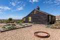 Jarman`s Prospect Cottage in Dungeness.