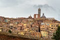 View on Siena city from Basilica Maria dei Servi. Italy