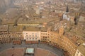 View Siena From Torre Del Mangia Royalty Free Stock Photo