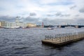 View of the sights of St. Petersburg