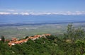 The view of Signagi and Alazani valley, Georgia