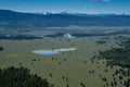 View from Signal Mountain Overlook in Grand Teton National Park Wyoming Royalty Free Stock Photo