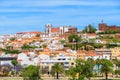 A view of Silves town buildings Royalty Free Stock Photo