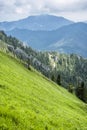 View from Sina peak, Low Tatras mountains, Slovakia Royalty Free Stock Photo