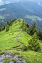 View from Sina peak, Low Tatras mountains, Slovakia Royalty Free Stock Photo