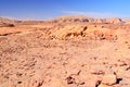 View of Sinai desert in Egypt