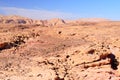 View of Sinai desert in Egypt