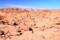 View of Sinai desert in Egypt