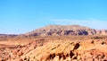 View of Sinai desert in Egypt