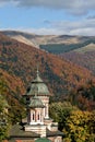 View of Sinaia Monastery, Romania Royalty Free Stock Photo