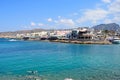 View of Sissi town and sea. Royalty Free Stock Photo