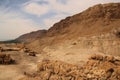 A view of the site of Qumran