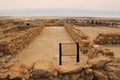 A view of the site of Qumran