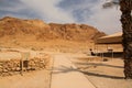 A view of the site of Qumran