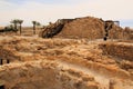 A view of the site of Qumran