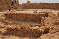 A view of the site of Qumran