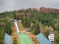 View of the ski jump in Zakopane