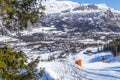 View from the ski slopes at Hemsedal.