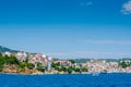View of Skiathos town and harbour