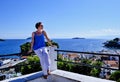 View on Skiathos from water side