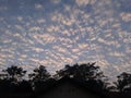 View of sky in the mornin Royalty Free Stock Photo