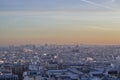 View from the sky of paris Royalty Free Stock Photo