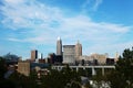 View of the skyline of Cleveland, Ohio