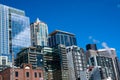 Skyline Buildings Downtown Seattle Washington Royalty Free Stock Photo