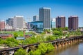 View of the skyline in Richmond, Virginia.