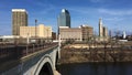 View of the skyline of Springfield, Massachusetts