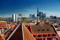 View on Skyline of Tallinn - Capital of Estonia Royalty Free Stock Photo