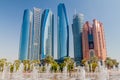View of skyscrapers in Abu Dhabi