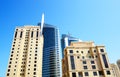 The view on skyscrapers in JBR