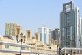 View of skyscrapers in Sharjah, UAE Royalty Free Stock Photo