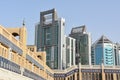 View of skyscrapers in Sharjah, UAE Royalty Free Stock Photo