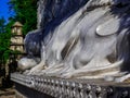 Sleeping Buddha, Long Son Pagoda, Nha Trang, Vietnam Royalty Free Stock Photo