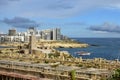 A view of Sliema from Fort St Elmo in Valletta, Malta Royalty Free Stock Photo