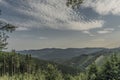 View for Slovakia from Hricovec hill Royalty Free Stock Photo