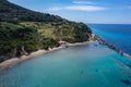 Chapel of Agios Nikolaos, Corfu Island in Greece Royalty Free Stock Photo