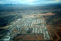 A View of a Small Town from the Air